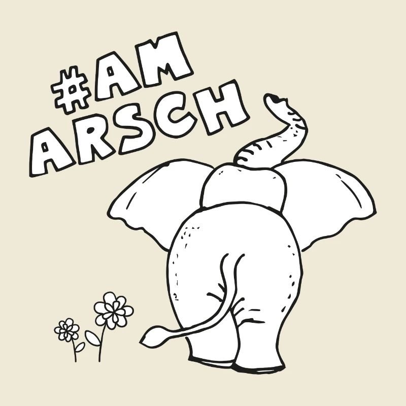 #Am Arsch