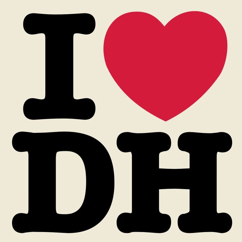 I Love DH Downhill Mountain Biking