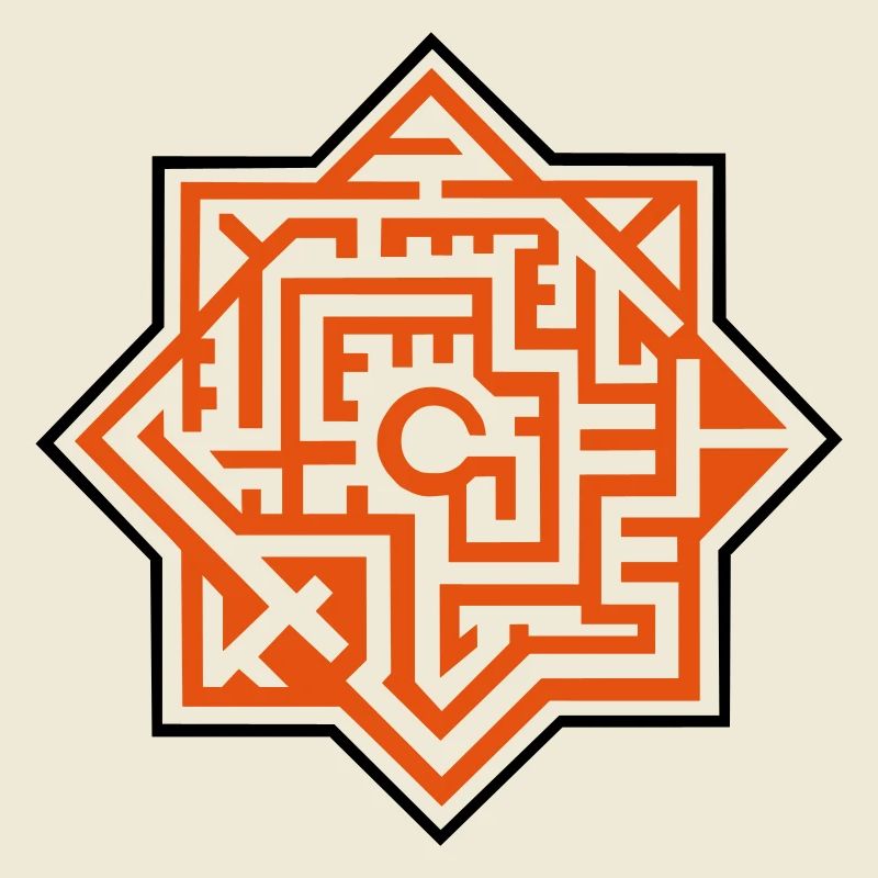 Mandala Labyrinth 2c