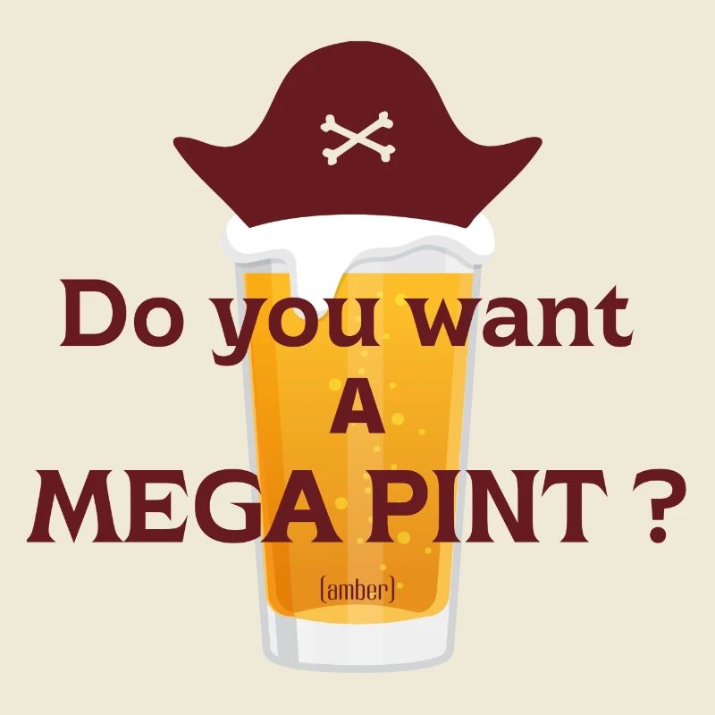 Möchten Sie ein Mega-Pint?