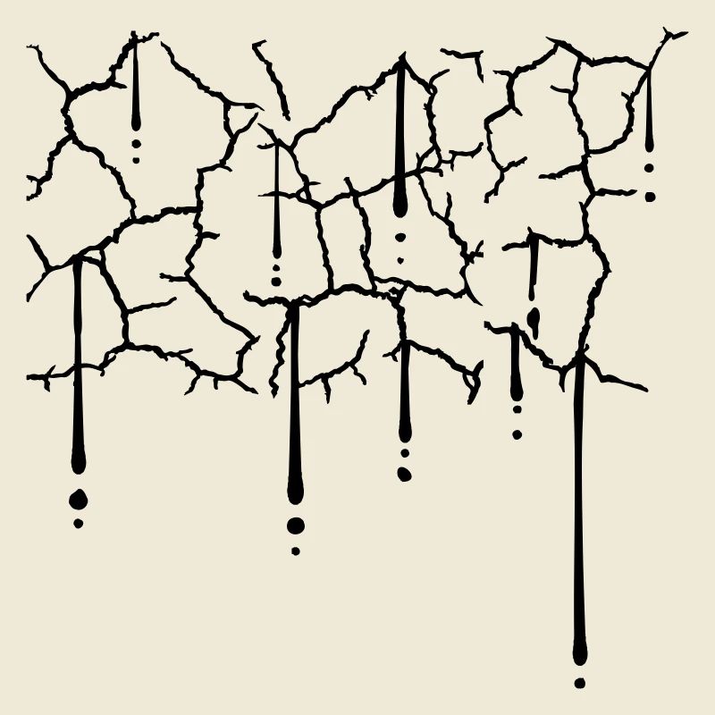 Drops Cracks Pattern Texture