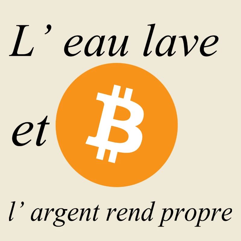 l eau lave et l argent rend propre