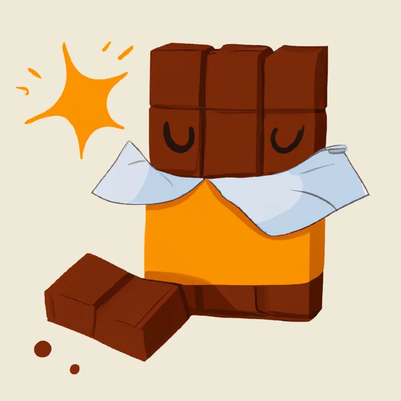 Chocolate bar dodo