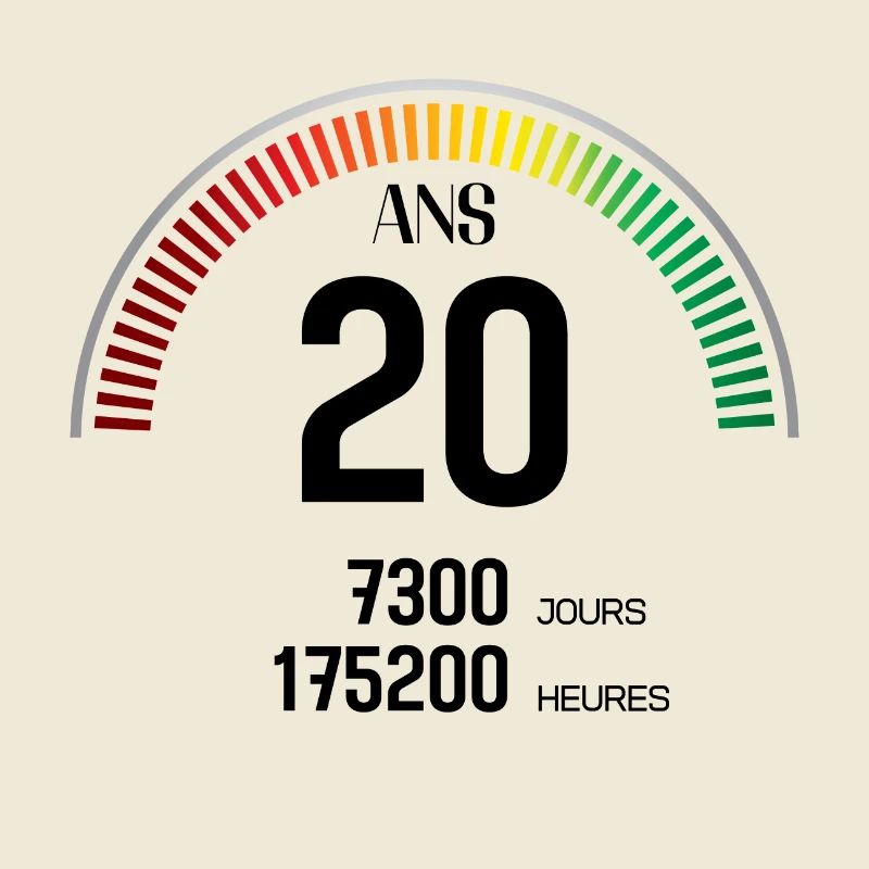Anniversaire 20 ans Compteur