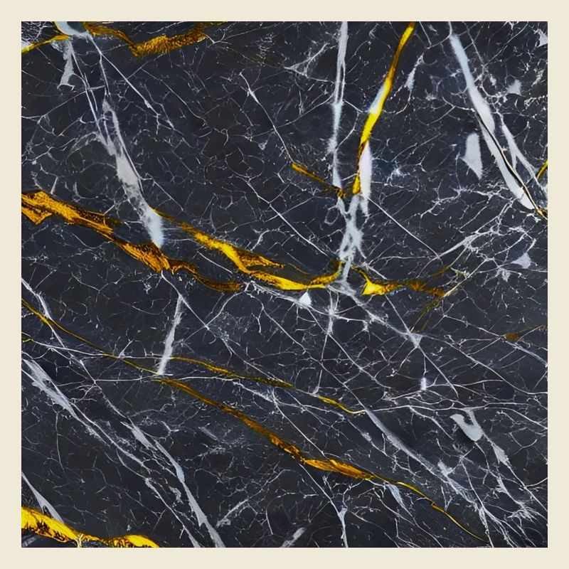 Marmor Schwarz Gold Textur