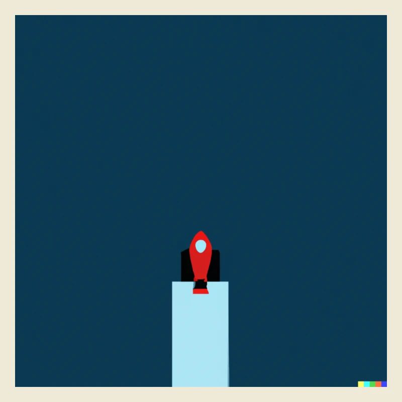 rocket in minimal space