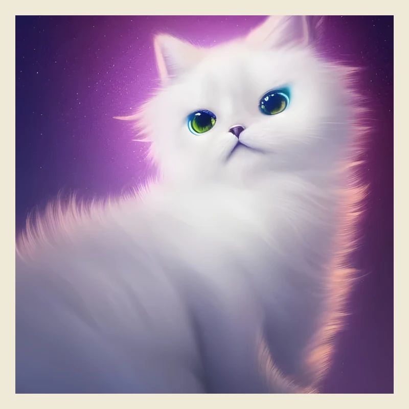 Chat élégant
