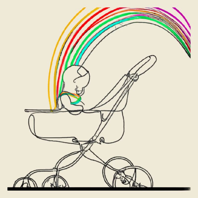 Rainbow Stroller