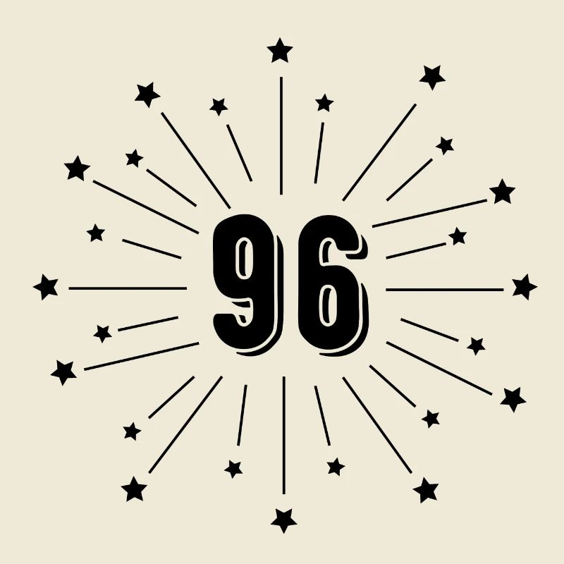96. Sterngeburtstag - Geschenk 96 Jahre