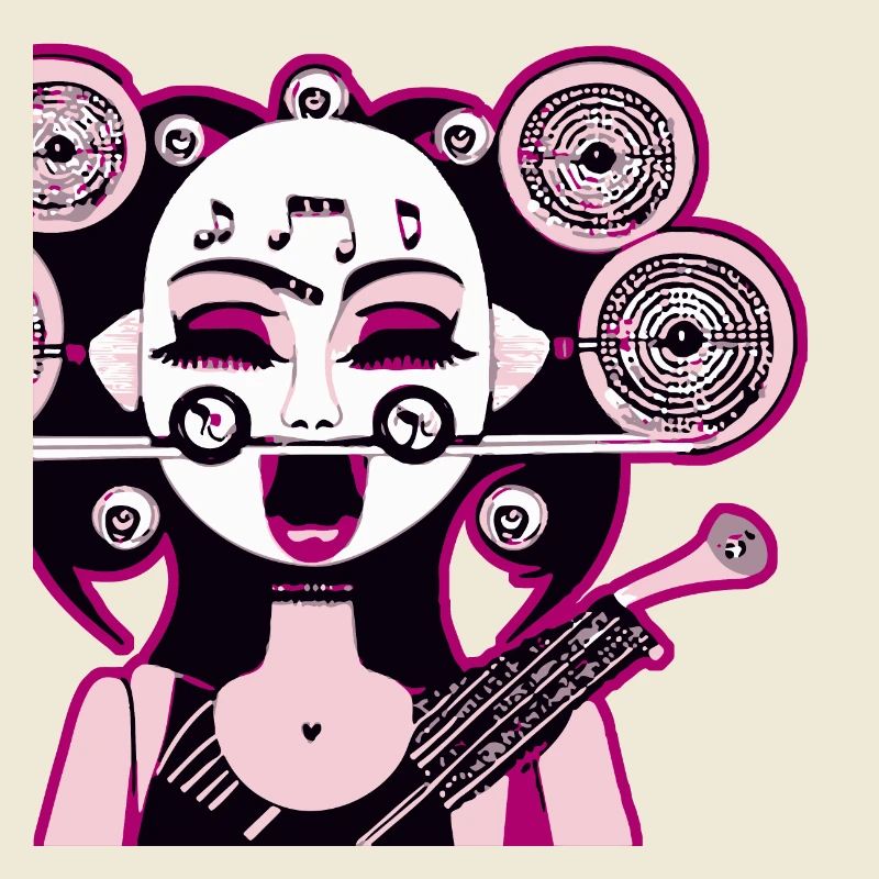 Musik-Mädchen