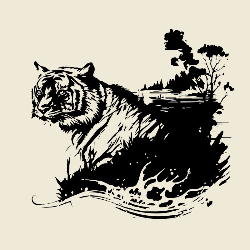Der schwarze Tiger