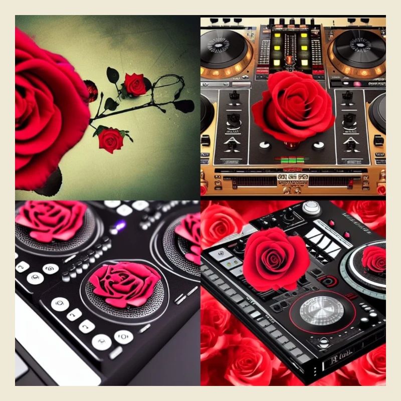 Roses und DJ-Controller