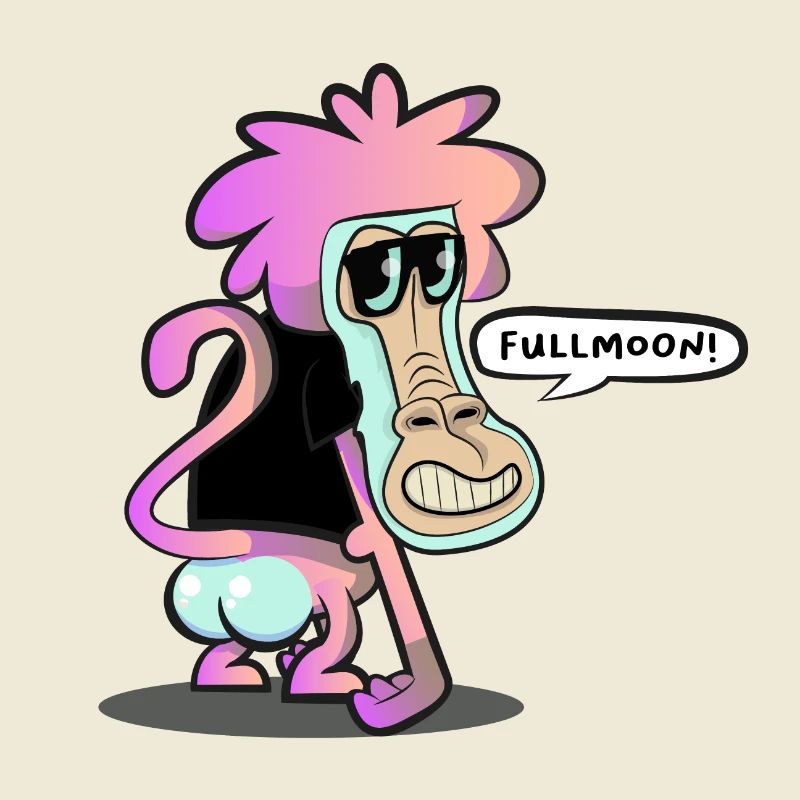 Baboon FullMoon