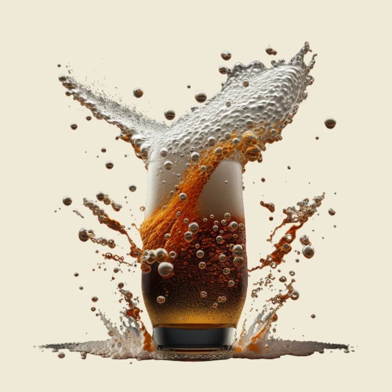Craft Bier Explosion im Glas