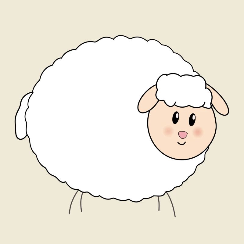 Pâques de mouton doux et gras