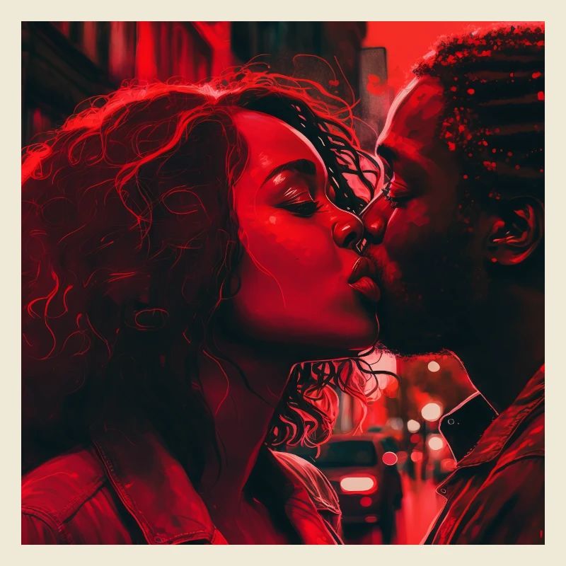 Amour éternel - S’embrasser en couple