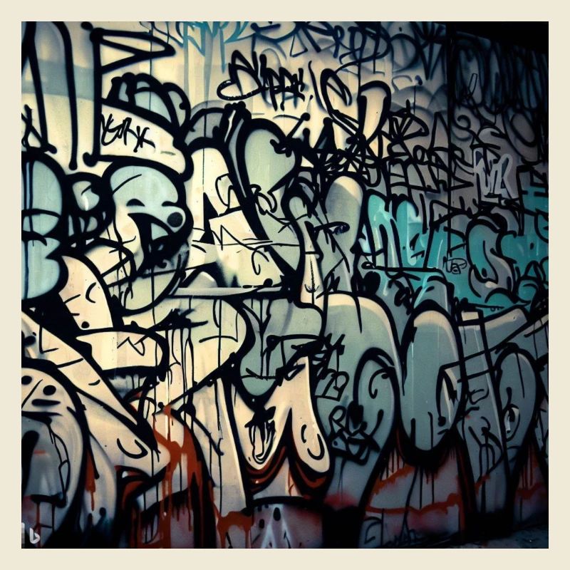 Graffitiart Desing by KI