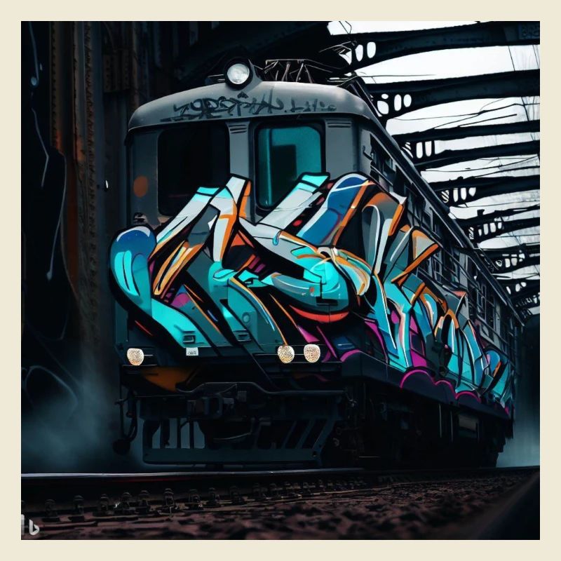 Graffiti Train Artwork