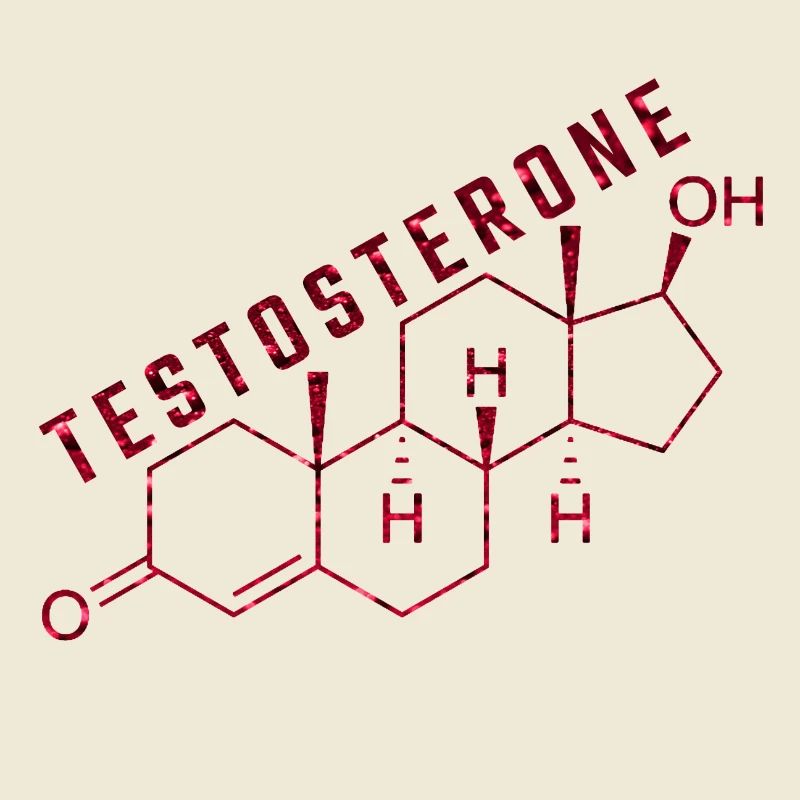molécule de testostérone