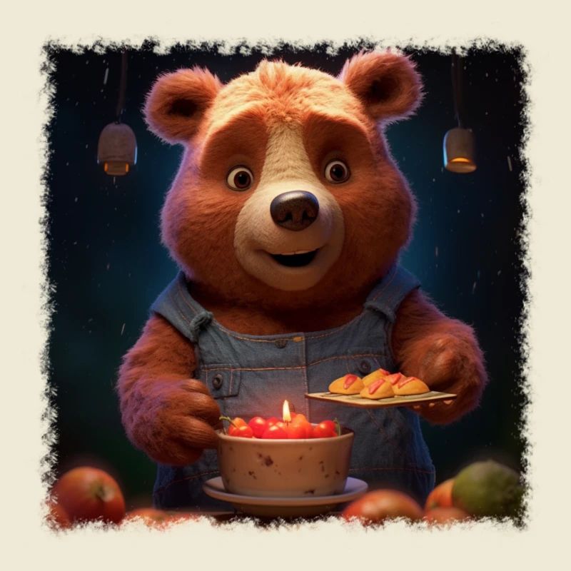 Hungriger Bär