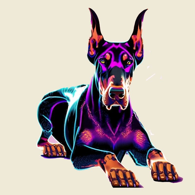 Dobermann Synthwave