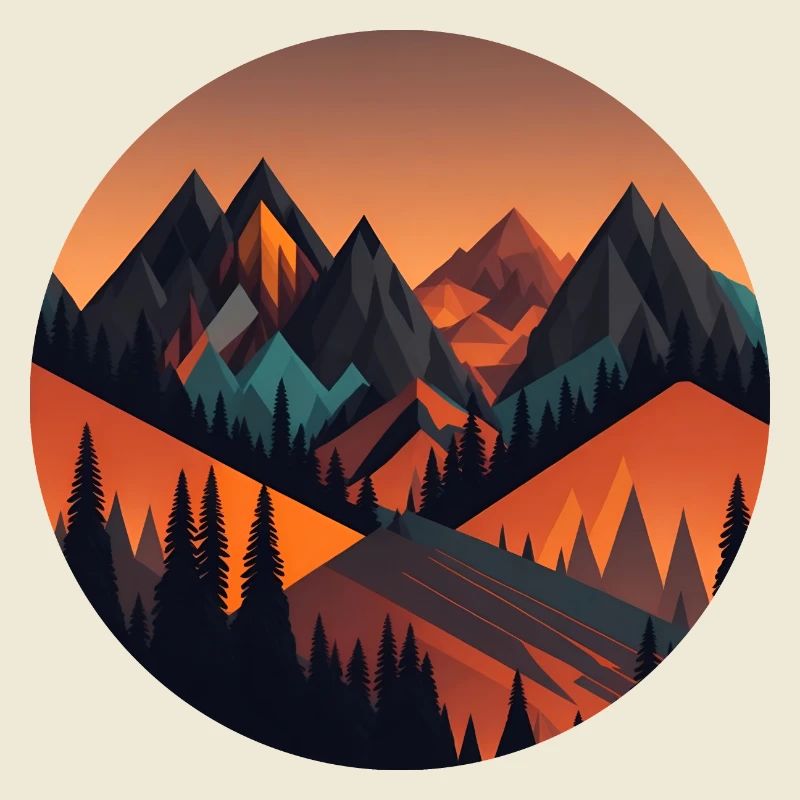 Abstract landscape