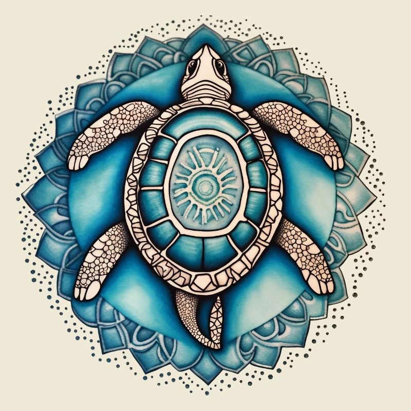 Mandala Schildköte