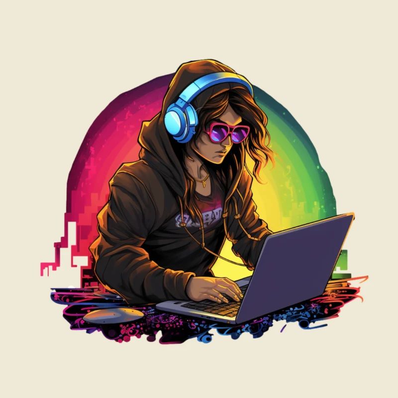 Code-Königin: Die Hackerin