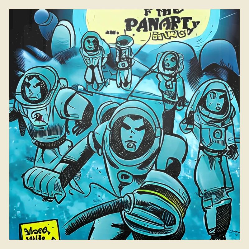 Comic Sci Fi Galactic