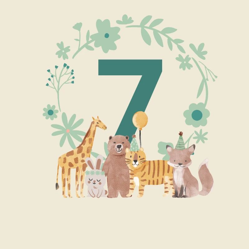 7th anniversary - seventh anniversary animals