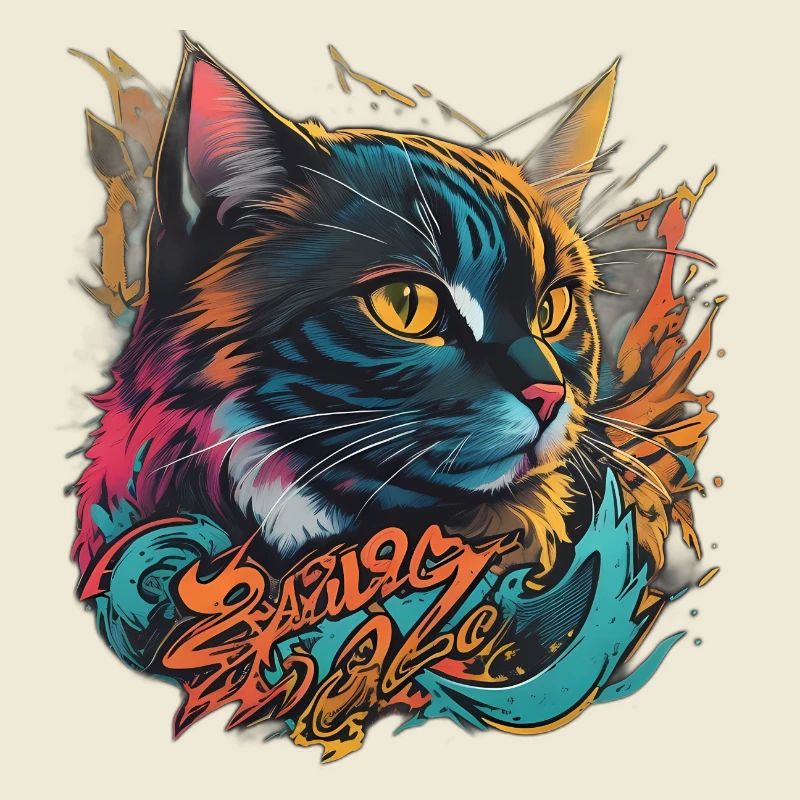 Beautiful Cat Design