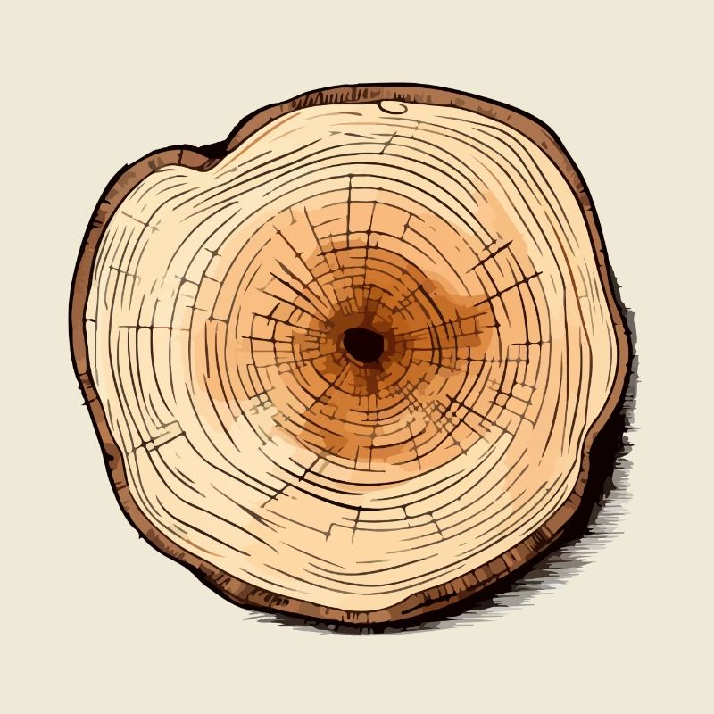 Coupe transversale d'arbre n°3