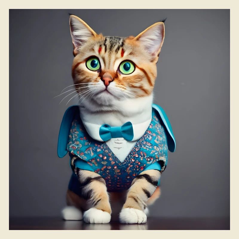 Yeux verts de chat
