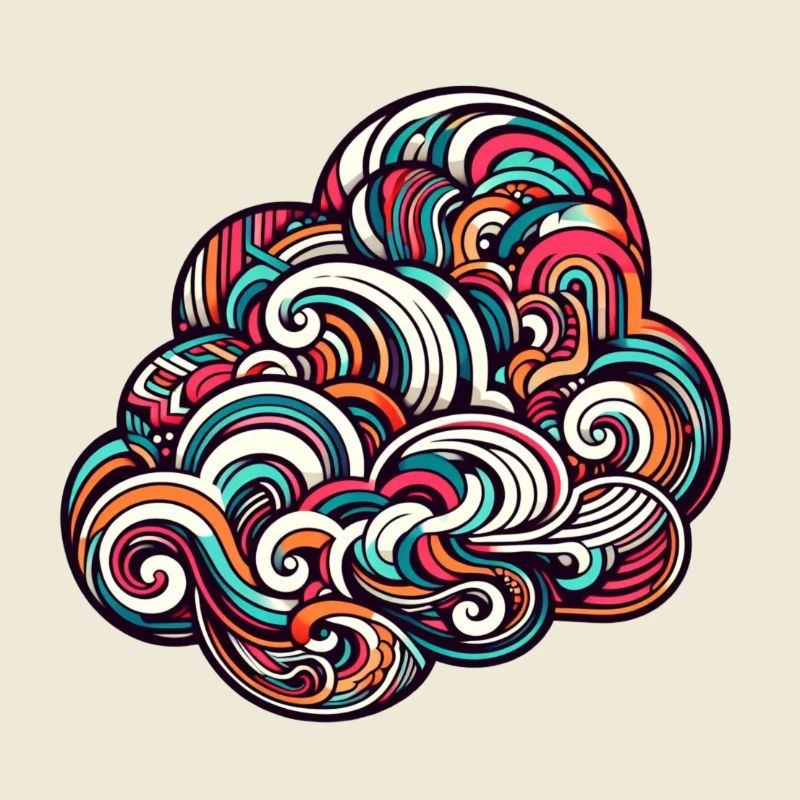 Nuage psychédélique