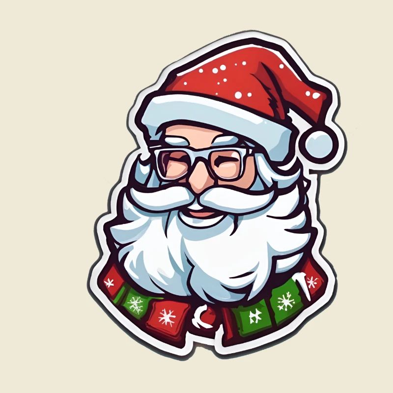 Weihnachtsmann-Lächeln