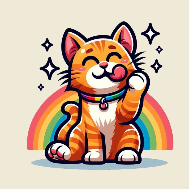 KatzeRegenbogen2