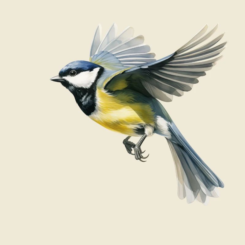 Great Tit Bird