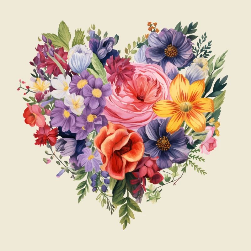 Amour de fleur de printemps