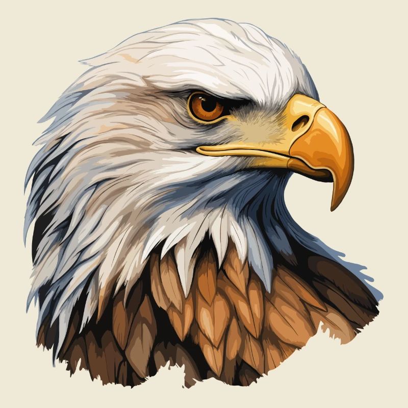 White-tailed Eagle Head