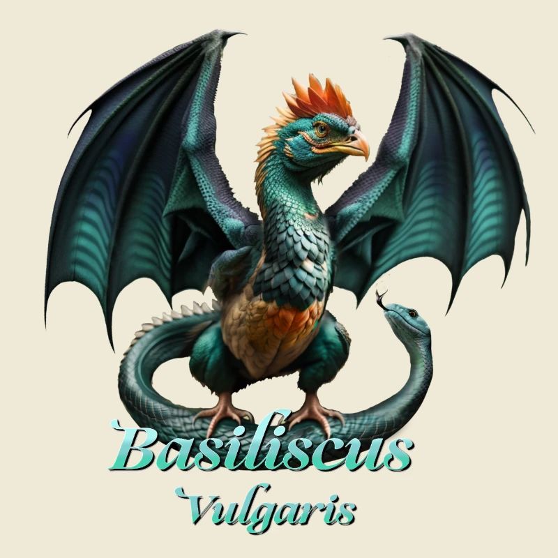 BASILISCUS Dragon Vert de Bâle