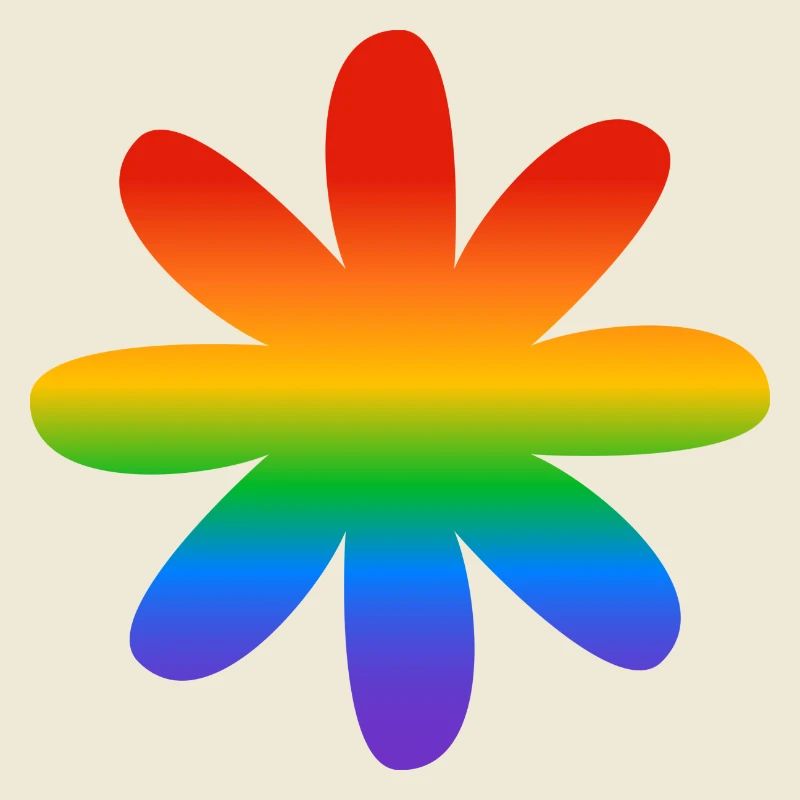 Rainbow Flower