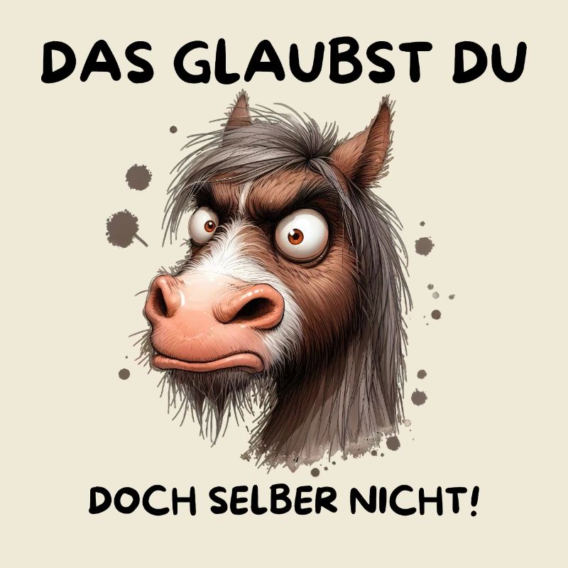 Ungläubiges Pferd