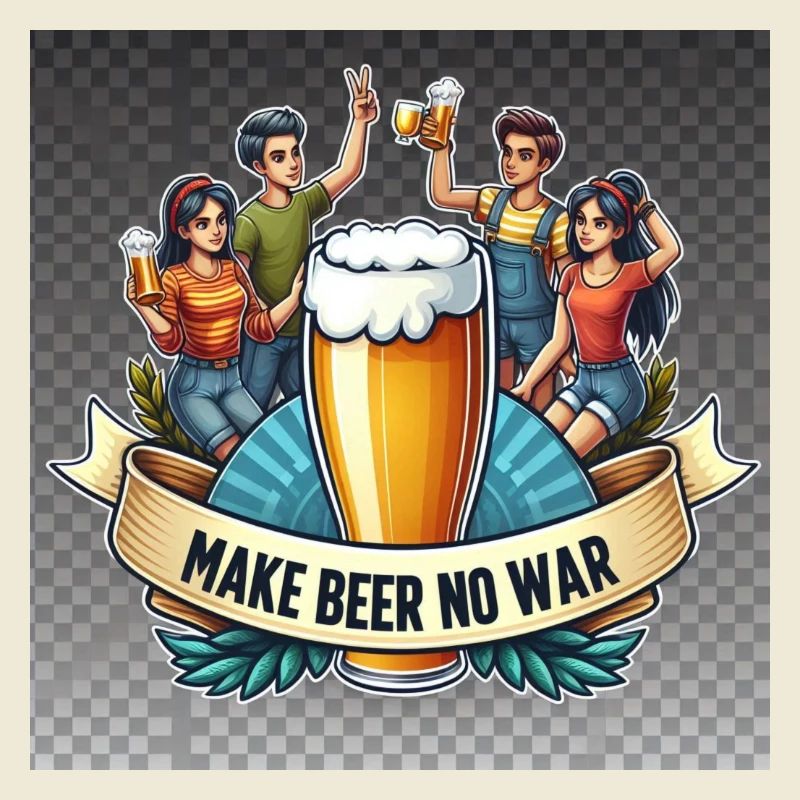 make Beer No War Logo