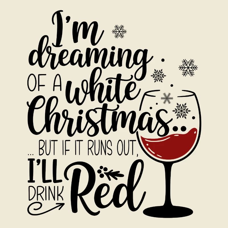 white christmas red wine