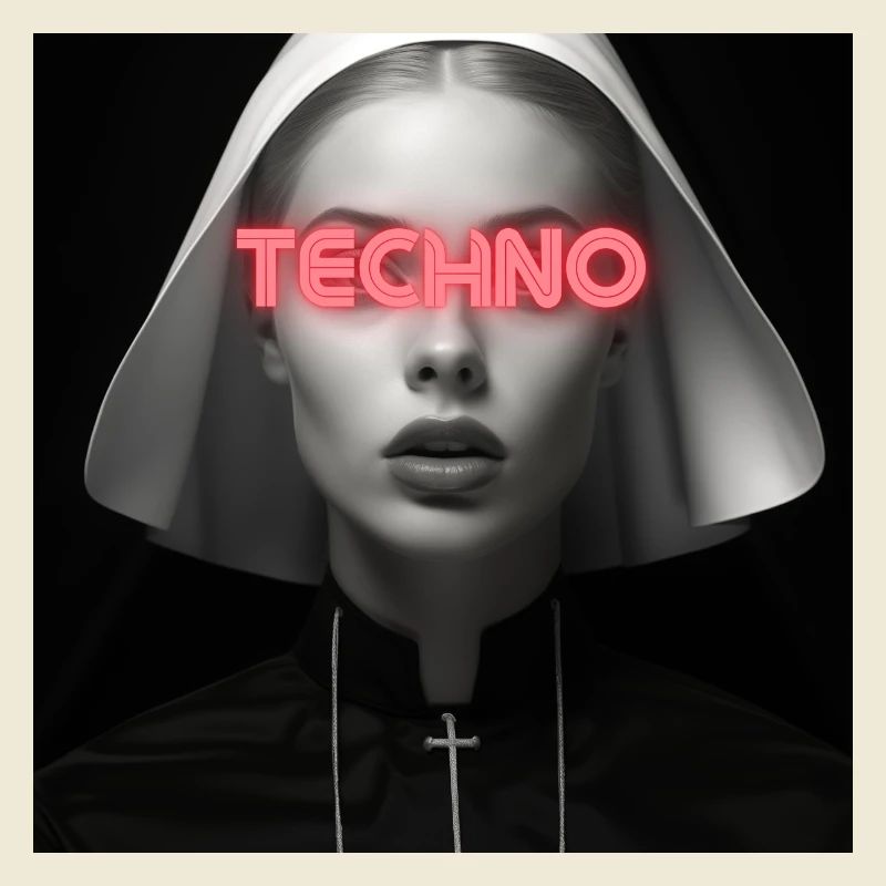 The Techno Nun - Rave Design