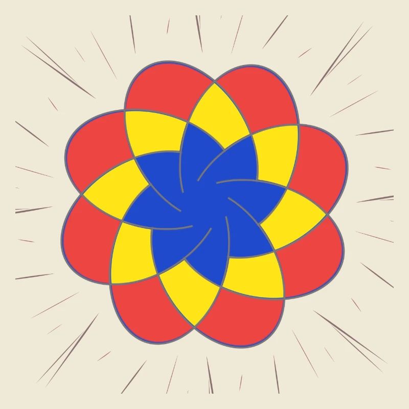 Abstrait avec un motif