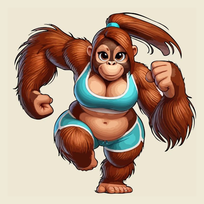 Orangutan runner