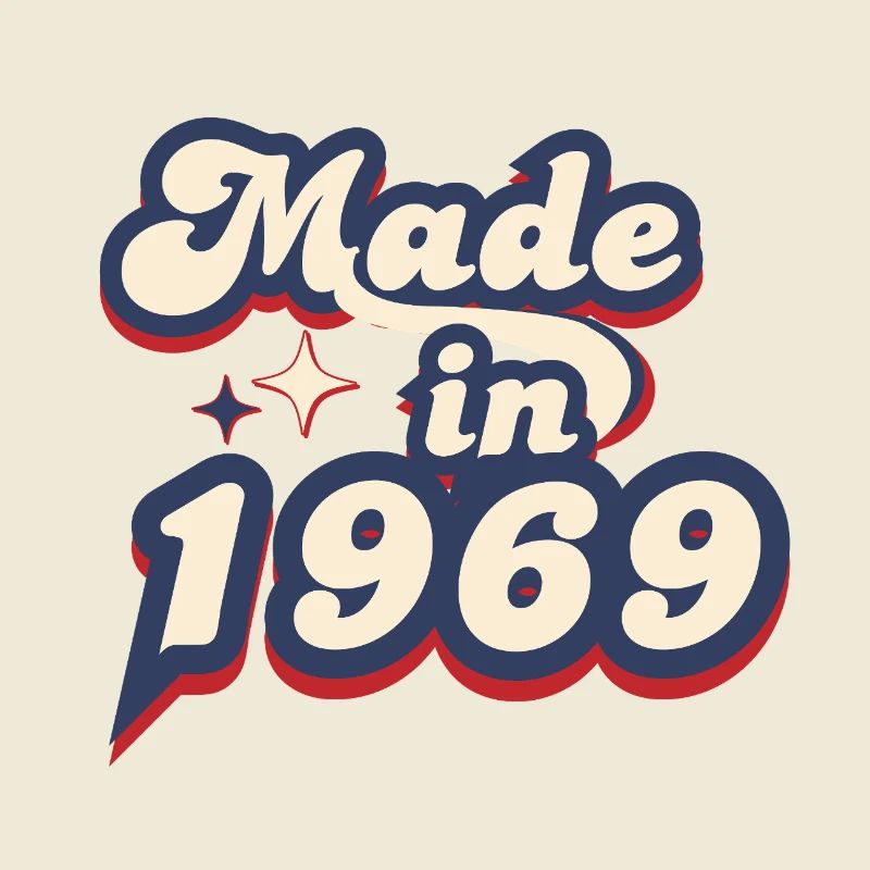 Made in 1969 retro