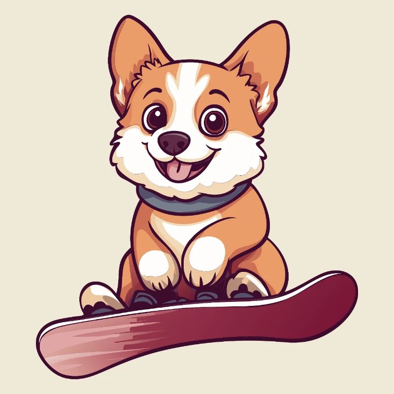 Snowboarder Snowboard Hunde