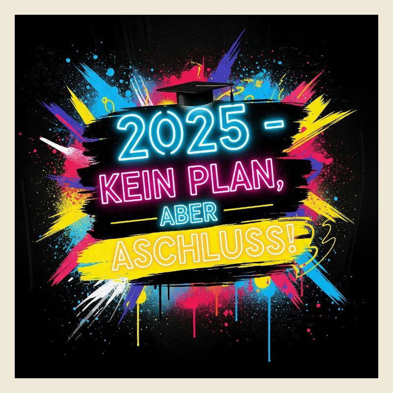 Stylisches Abschluss 2025 Design – Perfekt